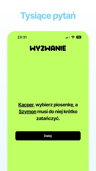 Prawda czy Wyzwanie - wybieraj Screenshot
