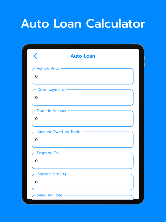 Financial Calculator + iPad screenshot 4 - Productivity app