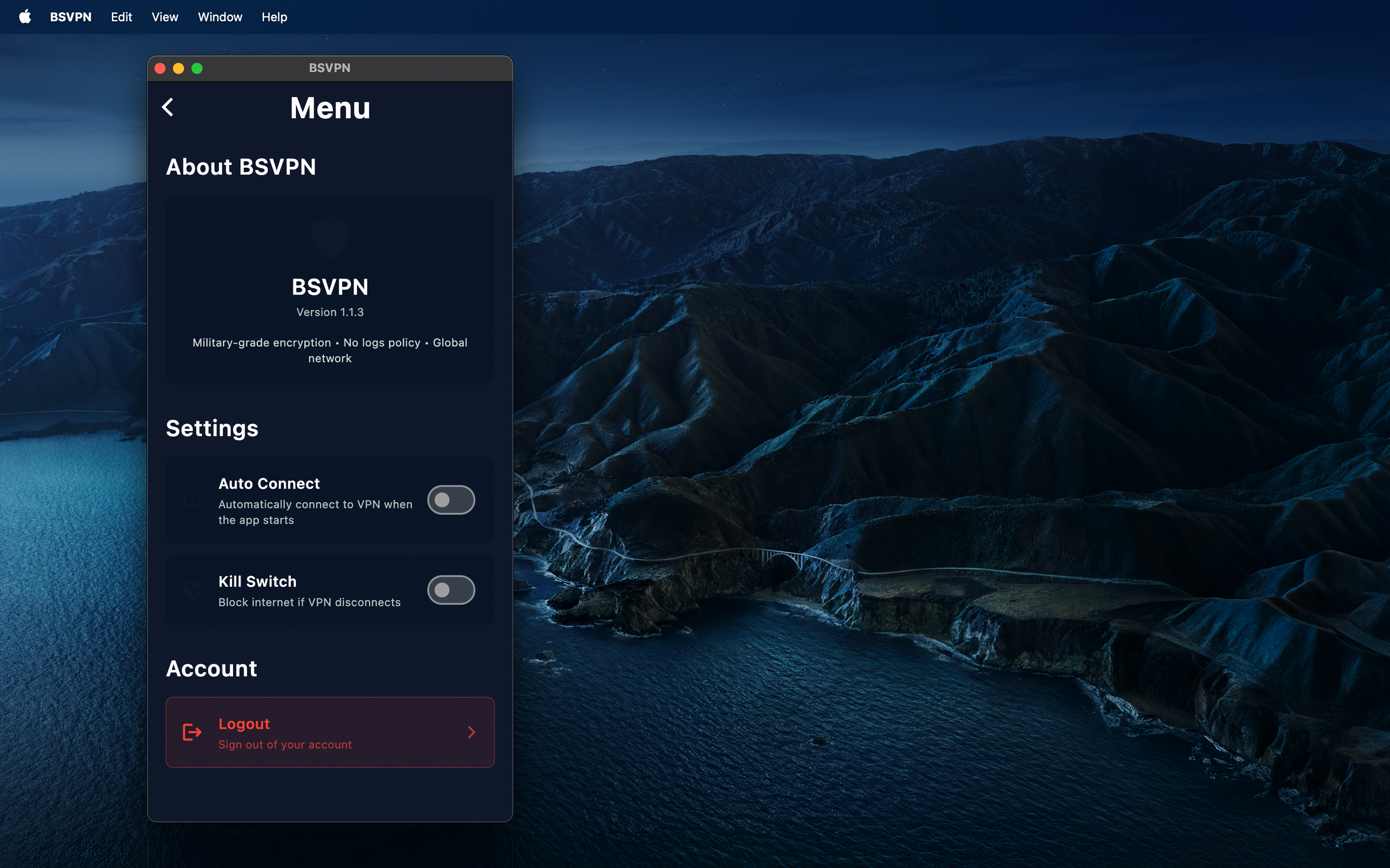 BSVPN screenshot 8