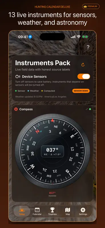 Hunting Calendar Deluxe screenshot 8 of 10
