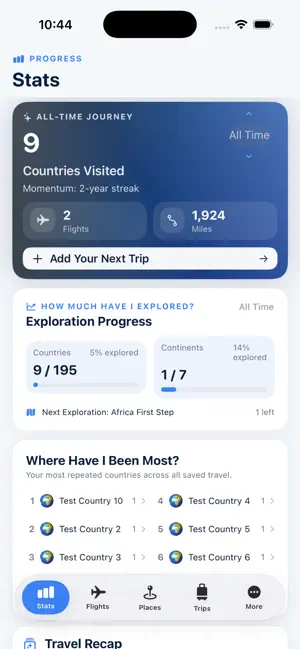 TravelBug - Around The World screenshot 1