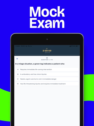 CST Exam Prep 2026 - 2027 iPad screenshot