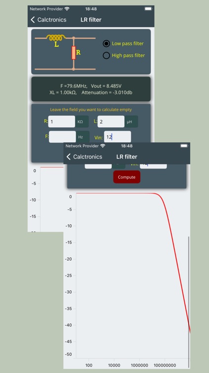 Electrocalc: electronics tools screenshot-8