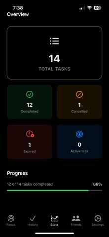 streakr - One Task Screenshot 7 of 8