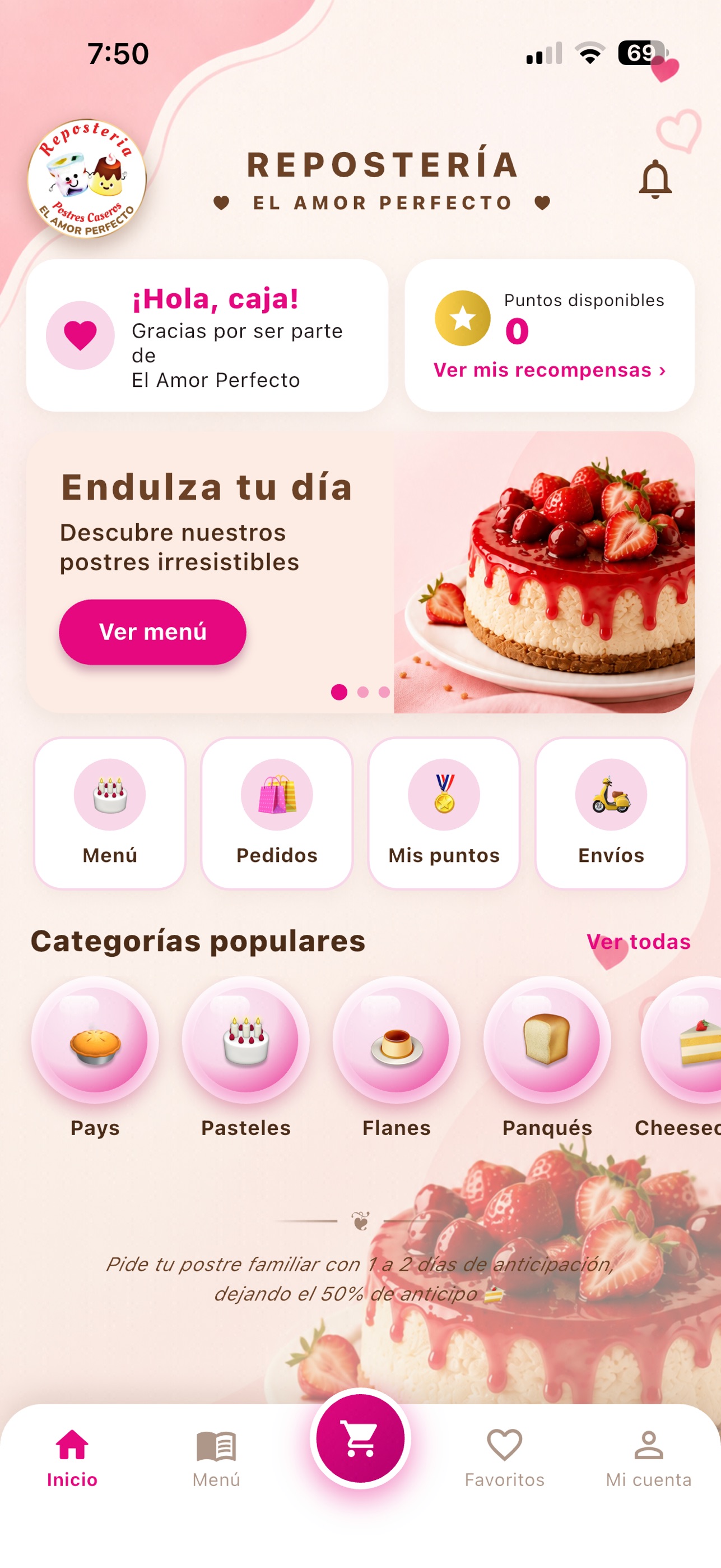 Screenshot 5 of Repostería El Amor Perfecto