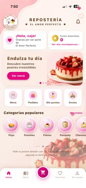 Repostería El Amor Perfecto screenshot 5