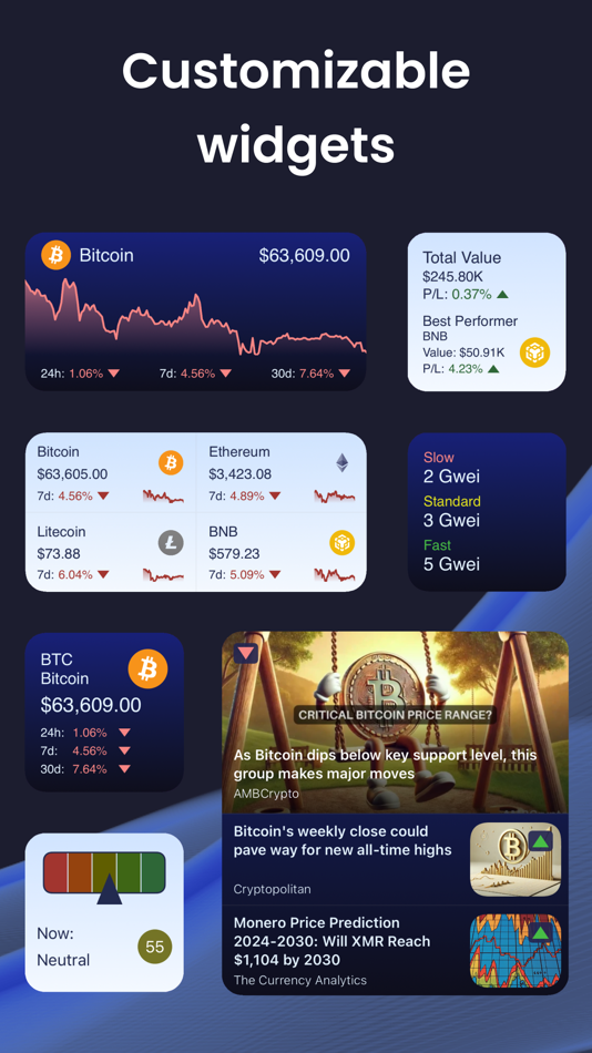 #5. CoinCurrently - Crypto Tracker (iOS) 由: Oscar Berggren