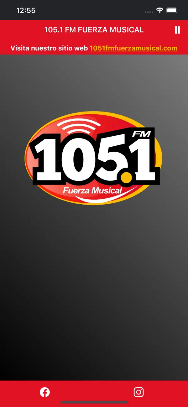 Screenshot #1 pour 105.1 FM FUERZA MUSICAL