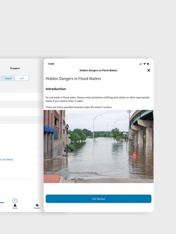 FEMA iPad screenshot