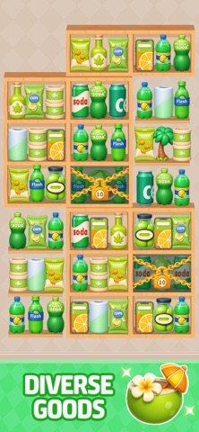 Goods Sprint:Tap to Clear! iPhone screenshot