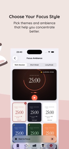 Pomodoronline: Focus Timer Screenshot 6 of 8