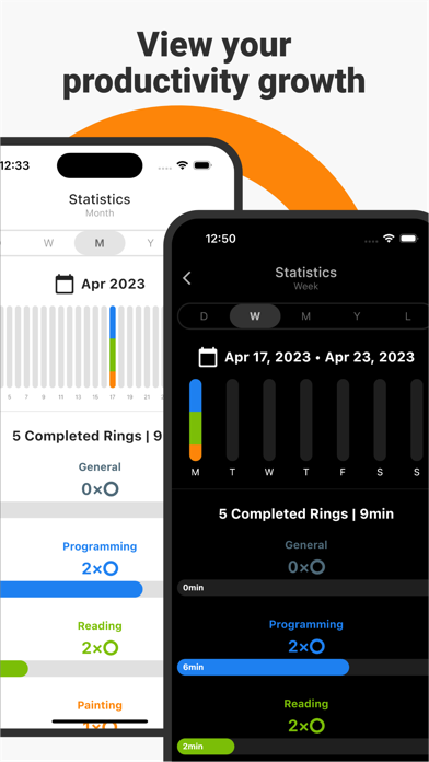 Deep Work Time Tracker Logger Screenshot