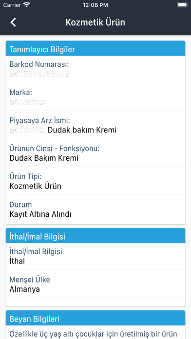 ÜTS Mobil Screenshot