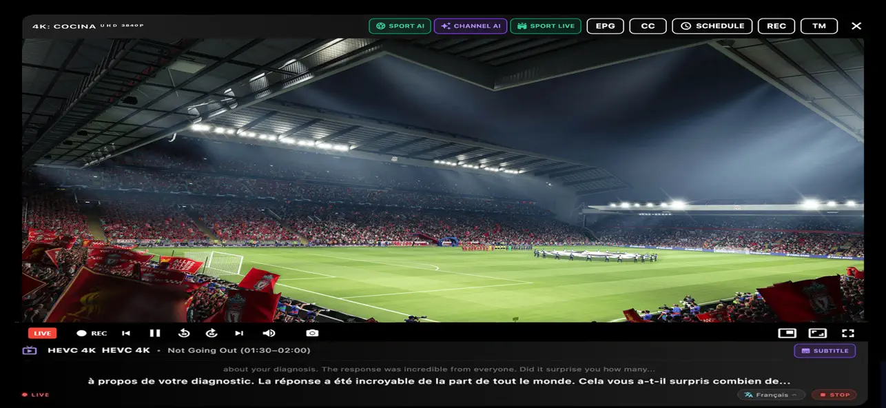 Screenshot #2 pour Smarter IPTV Stream