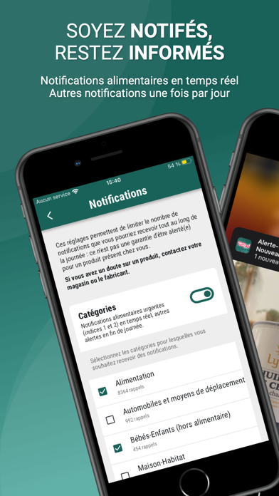 Alerte Conso - Rappel Produit Screenshot