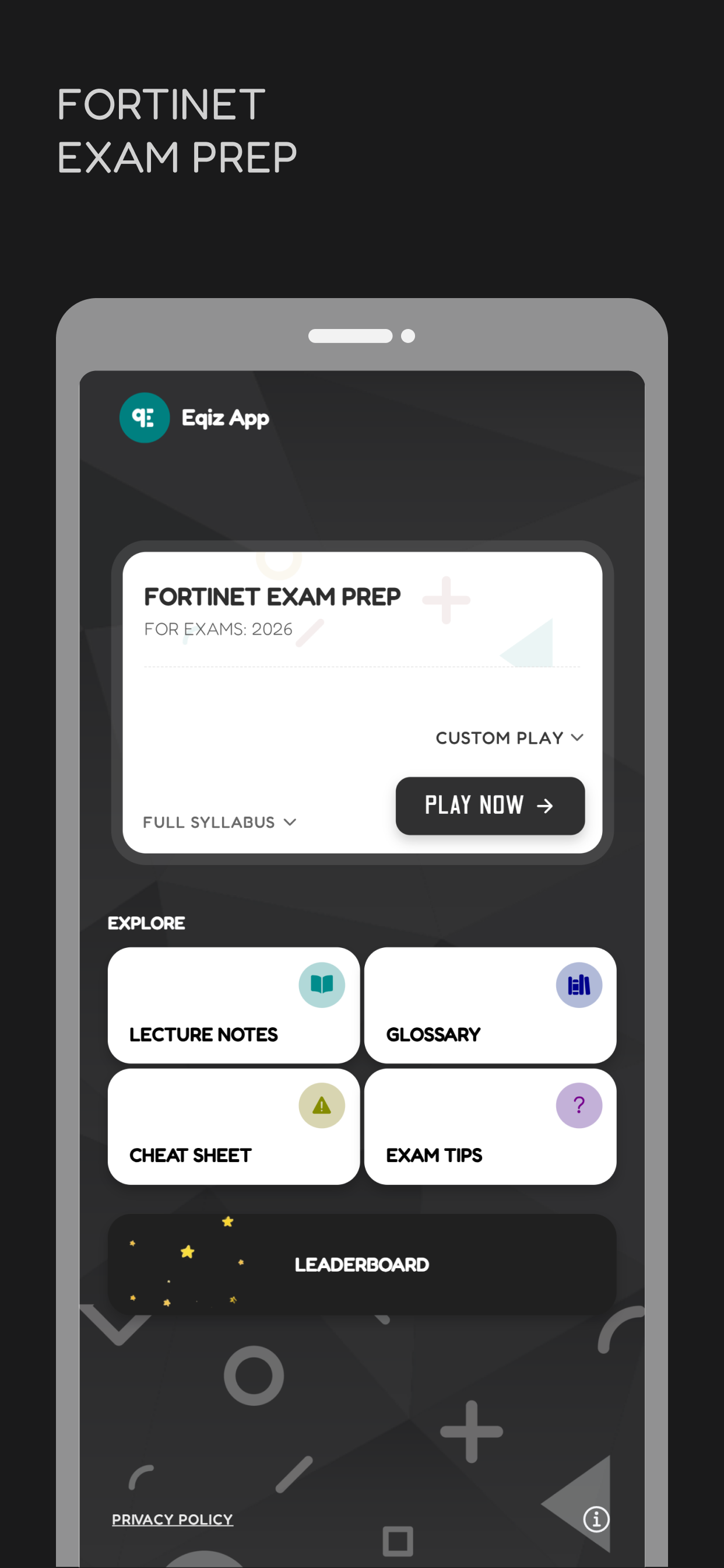 Fortinet Exam Prep: with AI