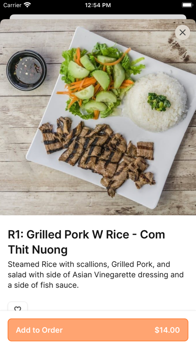 Pho Binh iPhone screenshot 4 - Food & Drink app