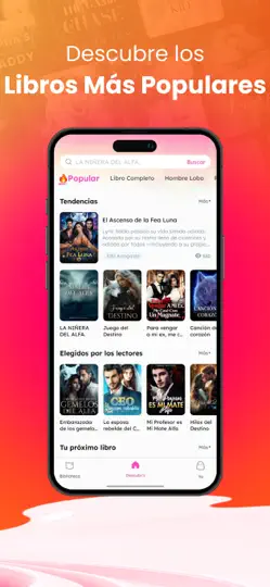 Captura de pantalla de AstraNovel - Libros Infinitos en iPhone 4