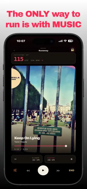 BPM - Beats Per Mile screenshot 1