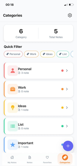 Notesa – Safe Notes & Quick Screenshot 3 of 5