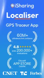 isharing - localiser mes amis iPhone Captures Décran 1