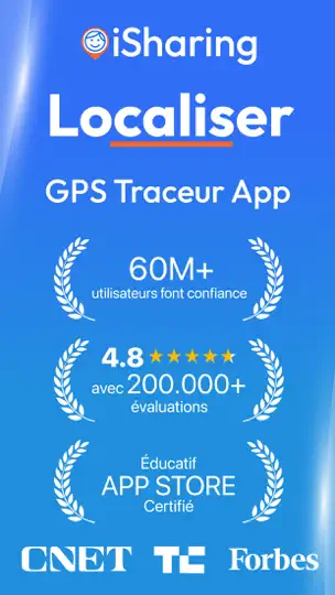 Capture d'écran de ISharing - Localiser Mes Amis sur iPhone 1