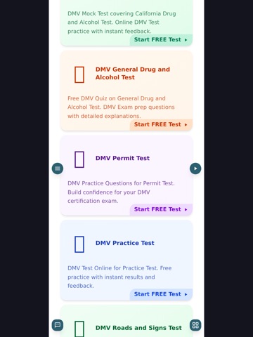 DMV Practice Test Online iPad screenshot