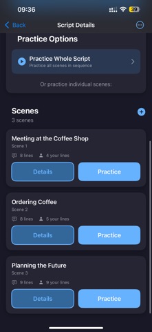 LearnMyLines: Memorise Scripts screenshot