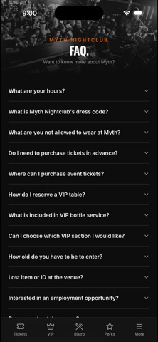 Myth Nightclub screenshot
