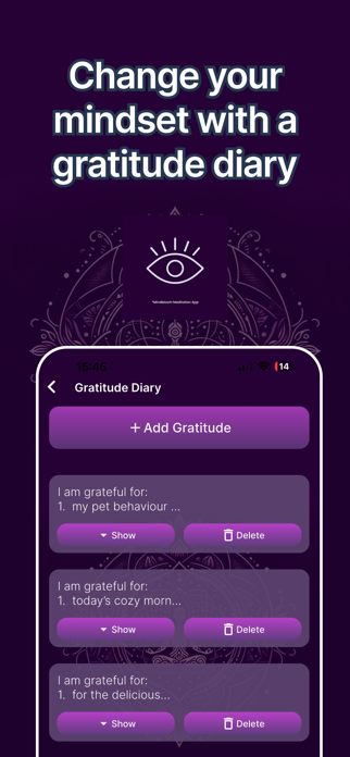 Mindbloom - meditation app Screenshot 5 of 6
