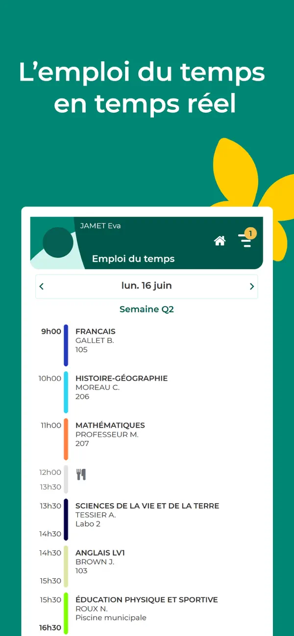 Screenshot #2 pour PRONOTE