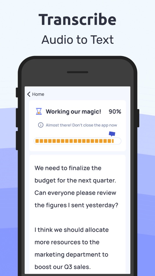 #3. Transcriber Note Voice to Text (iOS) By: Sami ul Haq