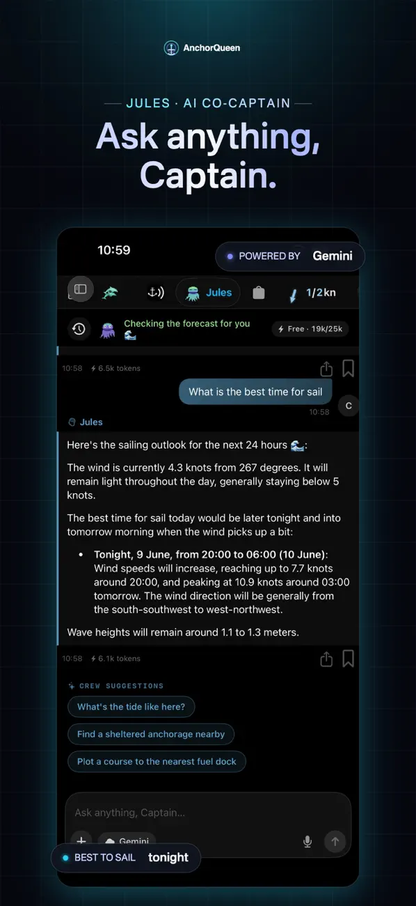 AnchorQueen Jules Screenshot 4