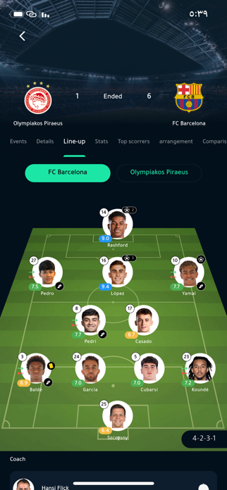 Dot Score – Live Scores Screenshot 2 of 6