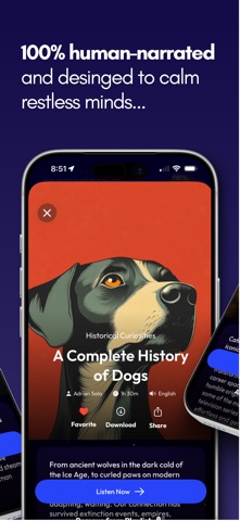 WikiSleep: Sleep Stories iPhone screenshot