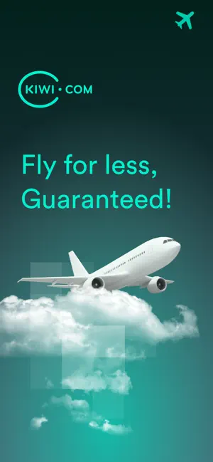 Kiwi.com - Book Cheap Flights iPhone screenshot 1