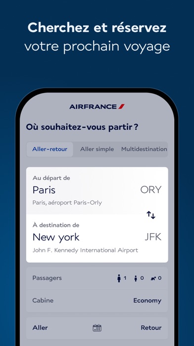 Screenshot #3 pour Air France - Réserver un vol