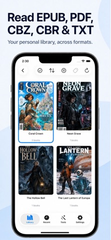 BiblioFuse Reader & Compress Screenshot 3 of 6