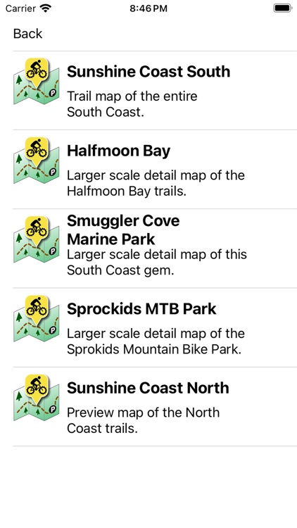 TrailMapps: Sunshine Coast