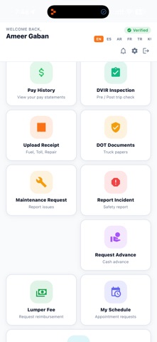 Fleetmaster TMS screenshot