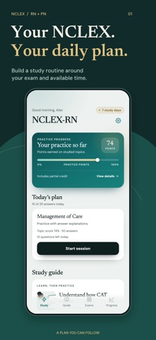 NCLEX & Nursing Exam Prep Screenshot 2 of 10