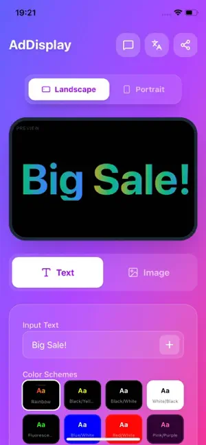 AdDisplay: LED Banner & Sign screenshot 2