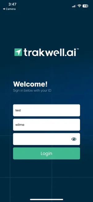 Trakwell Mobile screenshot 1