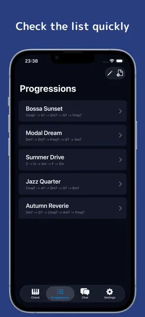 Chord Progression Manager screenshot 4
