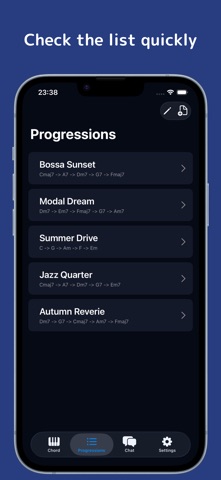 Chord Progression Manager Screenshot 4 of 5