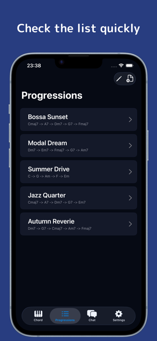 Chord Progression Manager Screenshot 4 of 5