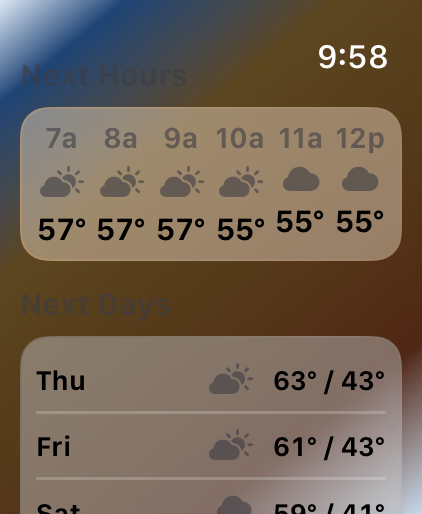 Aura Sky Weather screenshot 20