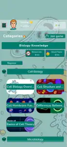 Biology Knowledge Quiz screenshot #2 for iPhone