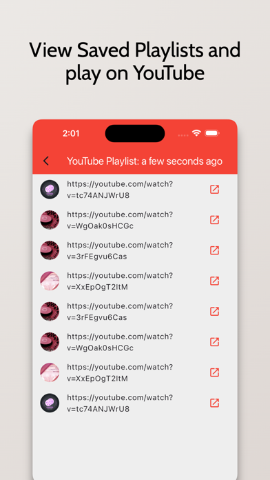 Playlist Extractor Screenshot