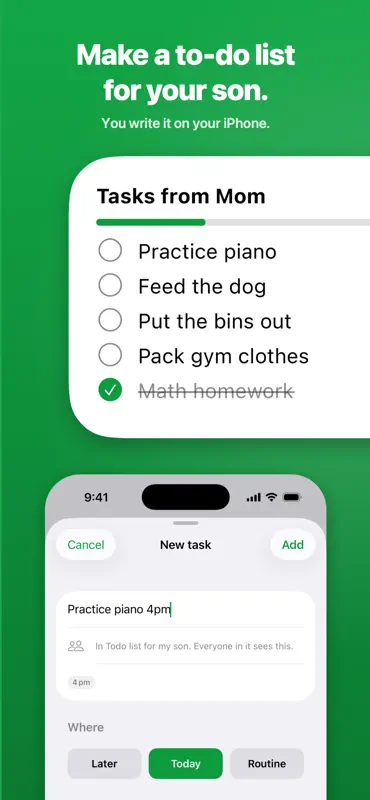 Owly: Shared To-Do & Reminders screenshot 1 of 6